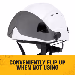 DEWALT DPG22-SH Visor with Premium Anti-fog+ Smoke Lens Designed to Fit DPG22 Type II Helmet