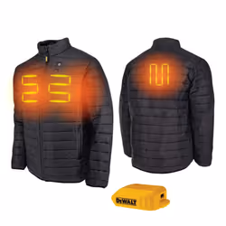 DeWalt DCHJ093 Heated Lightweight Puffer Jacket Coat 18v XR XL BARE UNIT