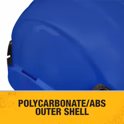 DEWALT DPG22 Blue Type II Class E 4-Point Ratcheting Safety Helmet