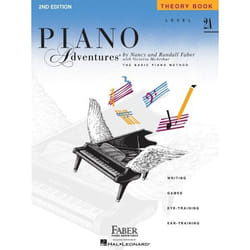 Hal Leonard Piano Adventures. Level 2A – Theory – 2nd Edition book Music education English Paperback 40 pages