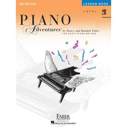 Hal Leonard Piano Adventures. Level 2B – Lesson – 2nd Edition book Music education English Paperback 72 pages