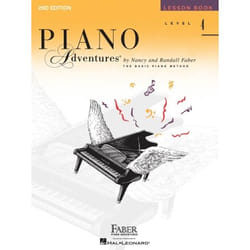 Hal Leonard Piano Adventures. Level 4 – Lesson – 2nd Edition book Music education English Paperback 56 pages