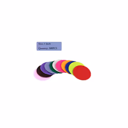 BLUE GARLIC Round Felt Circles Felt Pads Mixed Color Felt for DIY and Sewing Handcraft (1.0""-500pcs)