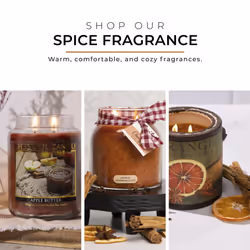 A Cheerful Giver - Pumpkin Chata Mama Scented Glass Jar Candle 22oz with Lid & True to Life Fragrance Made in USA