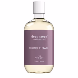 Deep Steep Bubble Bath, 17oz (Fig Apricot)