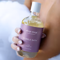 Deep Steep Bubble Bath, 17oz (Fig Apricot)