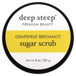 Deep Steep, Sugar Scrub, Grapefruit Bergamot, 8 oz (227 g)