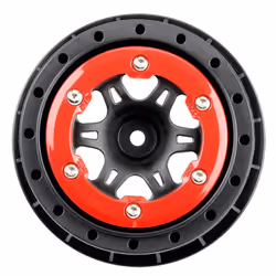 Pro-Line Racing PRO271504, Wheel, Nylon, Black, Red