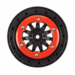 Pro-Line Racing ProTrac F-11, Wheel, Nylon, Black, Red