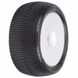 Pro-Line Racing Hole Shot S3, Wheels & tires set, Nylon, Rubber, Black, White