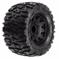 Pro-Line Racing Trencher, Wheels & tires set, Nylon, Rubber, Black