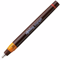 Rotring Isograph Technical Pen, 0.20 mm