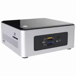 Intel NUC BOXNUC5CPYH PC/workstation barebone UCFF Black, Silver N3060 BGA 1170 1.6 GHz