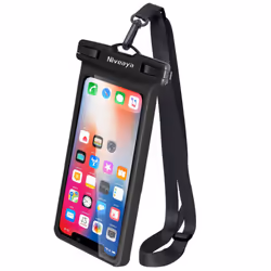 Niveaya 3D Waterproof Phone Case IPX8 Shockproof Waterproof Phone Pou