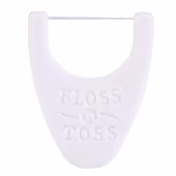 Staino Floss n Toss Waxed Flosser  Travel Size Disposable Flossers for Adults Non Pick Kids Flossers  144Box