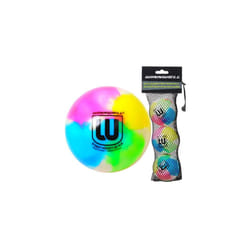 Winnwell Sports Street Hockey Balls - Indoor & Outdoor Balls with Storage Bag - Hockey Gear Ideal for Road  or Street Hockey Games - 65mm & 50 Gram We