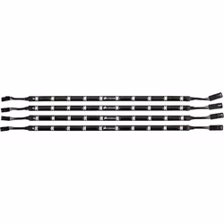 Corsair CL-9011109-WW Lighting Node Pro RGB Lighting Controller with 4 Individually Addressable RGB LED Strips, Black