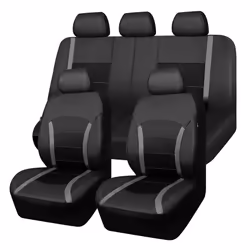 cAR-gRAND Luxury Faux Leather car Seat covers Full Set Universal Fit