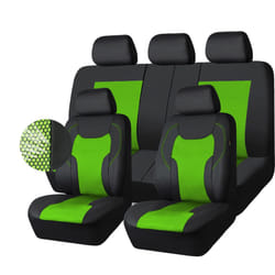 cAR-gRAND car Seat covers  Luxury Leather  Breathable Spacer Mesh Univ