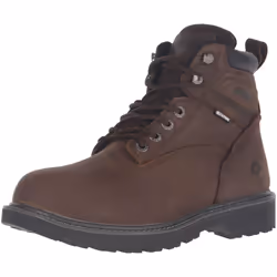 Wolverine Men's Floorhand 6"" Waterproof Boot  Dark Brown  10.5 3E US