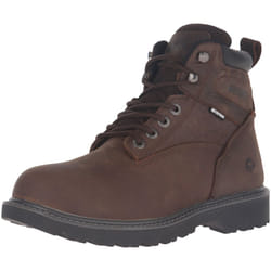 Wolverine Men's Floorhand 6"" Waterproof Boot  Dark Brown  10.5 3E US