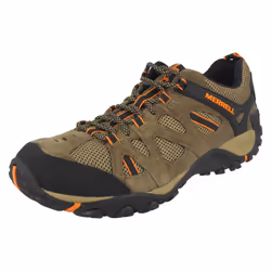 ) Mens Merrell Walking Shoes Yokota Ascender Vent J343718C - M Fit - UK 7.5, Cantine/B. Orange (Brown