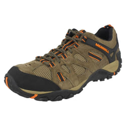 ) Mens Merrell Walking Shoes Yokota Ascender Vent J343718C - M Fit - UK 7.5, Cantine/B. Orange (Brown