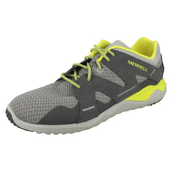 ) Mens Merrell Casual Trainers 1SIX8 Mesh - UK 6.5, Wild Dove (Grey