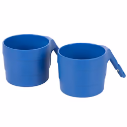 Diono XL Car Seat Cup Holders for Radian and Everett Car Seats Pack of 2 Cup Holders Blue Sky