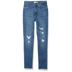 Levis girls 720 High Rise Super Skinny Fit Jeans  Hometown Blue  8