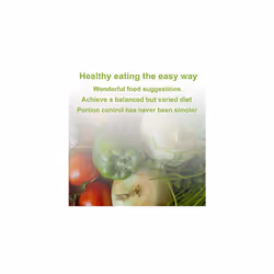 Healthy Eating Plate (3 Pack), Portion Control Sections & Food Ideas for Sustainable Weight Loss, 10 inches - Easily Follow a Balanced Diet