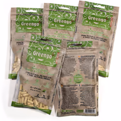 Greengo 1000 Biodegradable organic ECO unbleached Slim 6mm filter tips