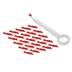 NTW NL-KL-RD-25 plug lock insert Red 25 pc(s)