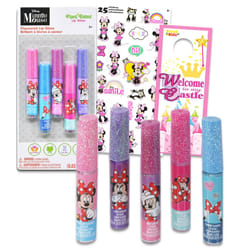 Minnie Mouse Lip Gloss Bundle for Girls  5 Pack of Minnie Glosses for Lips in Assorted Flavors Plus Stickers More  Minnie Mouse Party Favors for Kids