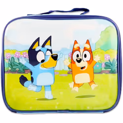 Disney Bluey Mini Backpack with Lunch Box Set - Bundle with 11"""" Bluey Mini Backpack  Bluey Lunch Bag  Stickers  Water Bottle  More | Bluey