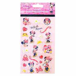 Disney Mickey and Minnie Mouse Lip Balm Tubes - Bundle with 4 Mickey and Minnie Lip Balms in Assorted Flavors for Party Favors Plus Stickers  More | D