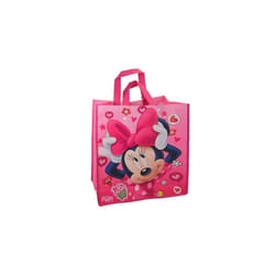 Disney Minnie Mouse Large Reusable Non-Woven Tote Bag  Pink