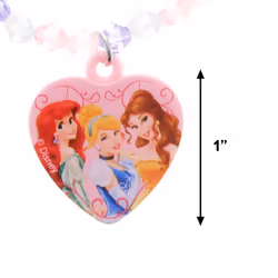 Disney Princess Necklace & Bracelet Set 2 Styles