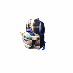 Star WarsThe Child Baby Yoda 16 Backpack with Shaped Lunch Bag