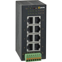 Perle IDS-108FE Unmanaged Fast Ethernet (10/100) Black