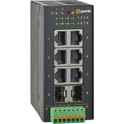 Perle IDS-106FE Unmanaged Fast Ethernet (10/100) Black