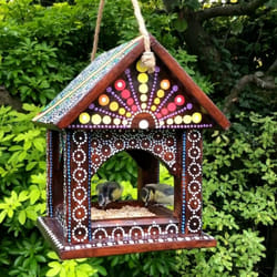 Wildlife Community ARTHBT bird feeder Multicolour Wood Hanging
