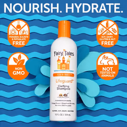 Fairy Tales Swimmer conditioner for Kids - 8 oz  Made with Natural Ingredients in the USA  Replenish and Restore from chlorine and Salt Damage  No Pa