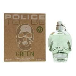 Police To Be Green 75ml EDT Spray W/O Cellophane