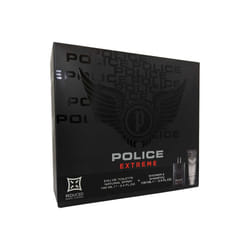 Police Extreme for Men Eau de Toilette Spray 100ml Shower and Shampoo 100ml