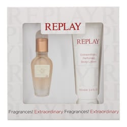 Replay Jeans Original For Her Gift Set 20ml EDT Spray + 100ml Body Lotion