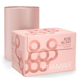 RosÃ© Embossed Roll Hair Foil, Hair Foils for Highlighting, Foils for Highlights, Hairdressing Foil for Hair Highlights, Highlighting Foil, Framar