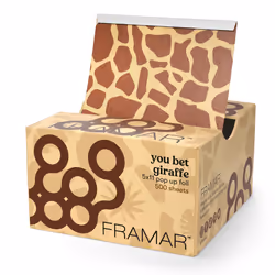 Framar Giraffe Pop Up Hair Foil  Aluminum Foil Sheets  Hair Foils For