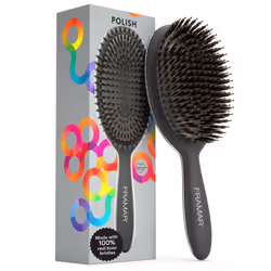 Boar Bristle Hair Brush - Boar Bristle Brush For Women, Slick Back Hair Brush, Soft Bristle Hair Brush Women, Slick Back Brus ...