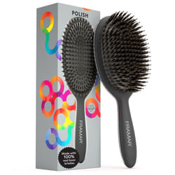 Boar Bristle Hair Brush - Boar Bristle Brush For Women, Slick Back Hair Brush, Soft Bristle Hair Brush Women, Slick Back Brush, Hairbrushes For Women,